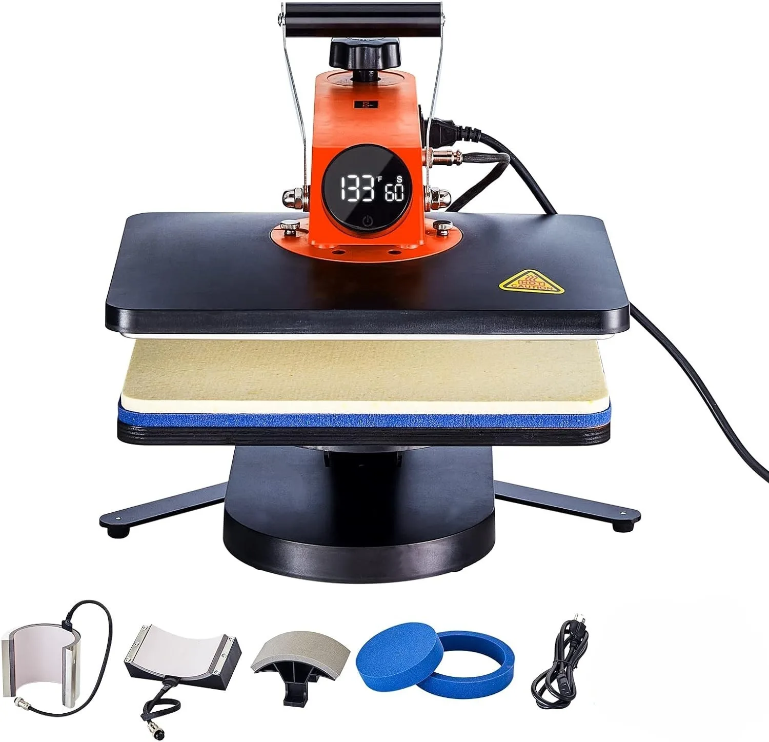 Modules pour mug, casquette et assiettes presse 5 en 1