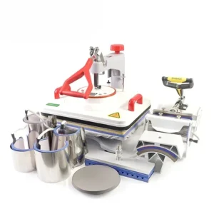 Presse à chaud P8200 multifonction 11 en 1 design moderne blanc