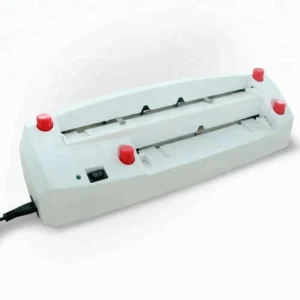 Machine blanche SK316 électrique pour découper des cartes de visite depuis format A4 avec boutons de réglage rouges