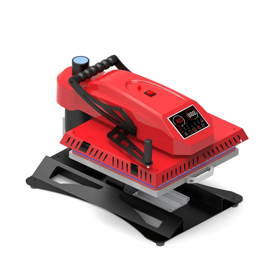 Panneau de contrôle tactile LCD sur presse thermique ST-380H