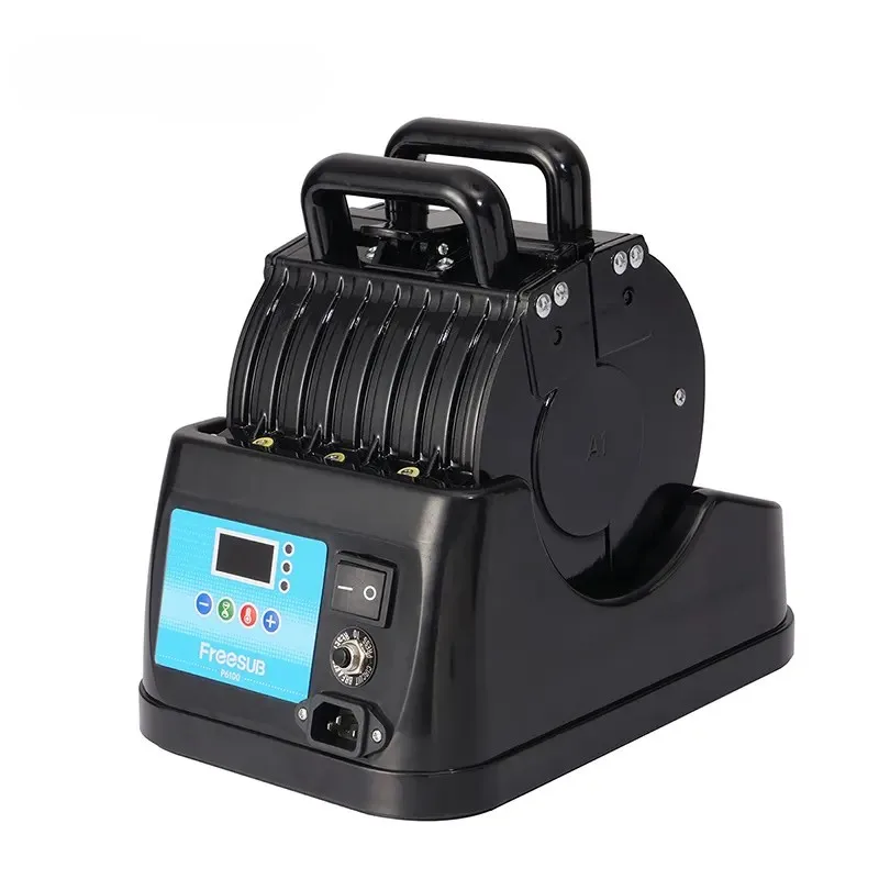 Interface de contrôle numérique pour presse à mug double