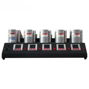 Presse à mug industrielle 5 postes SB-04-D pour impression en série