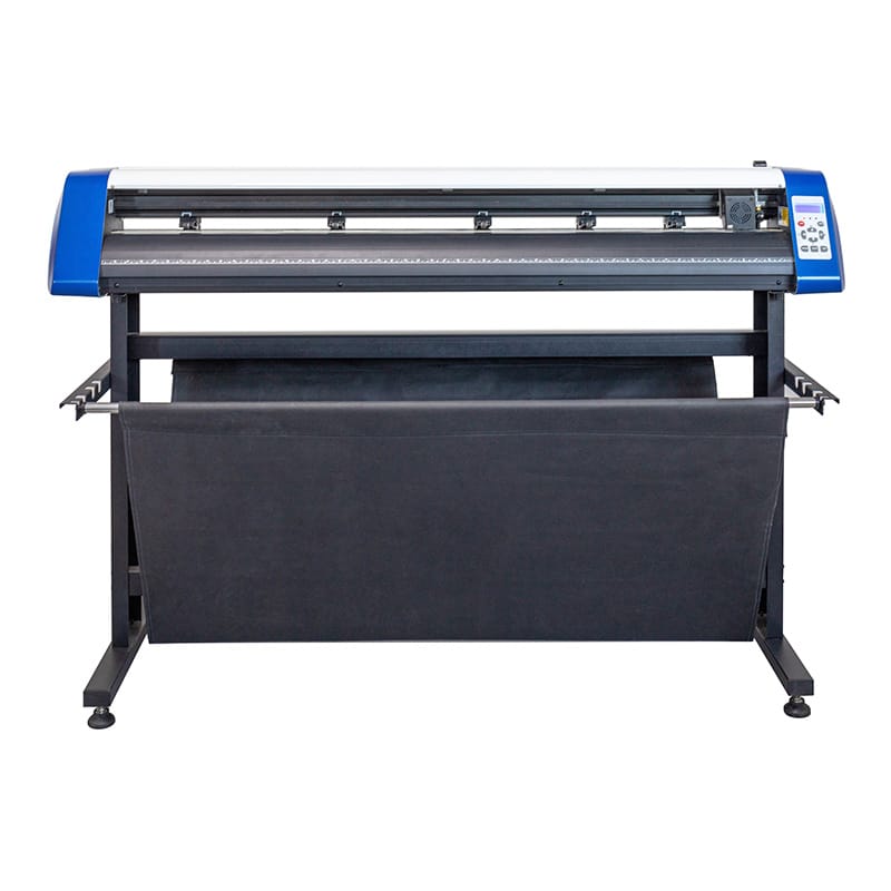 Plotter de découpe vinyle 1350mm Disen sur pied avec panier de réception