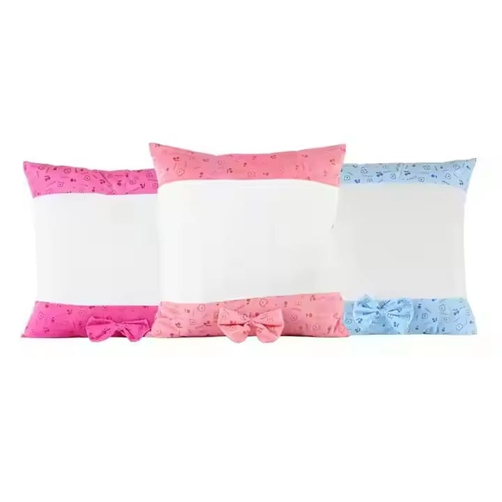 Housse de Coussin pour Enfants & Voyage (40x40 cm) – Polyester Résistant