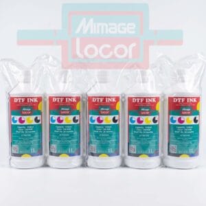 Bouteille de 1 Litre d'encre DTF haut de gamme Mimage Locor pour impression textile
