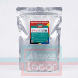 Sachet de 1kg de poudre DTF blanche Hot Melt Mimage Locor TPU