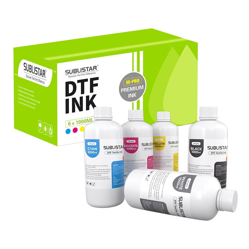 Encre DTF SUBLISTAR Hi-Pro 6 x 1000 ml