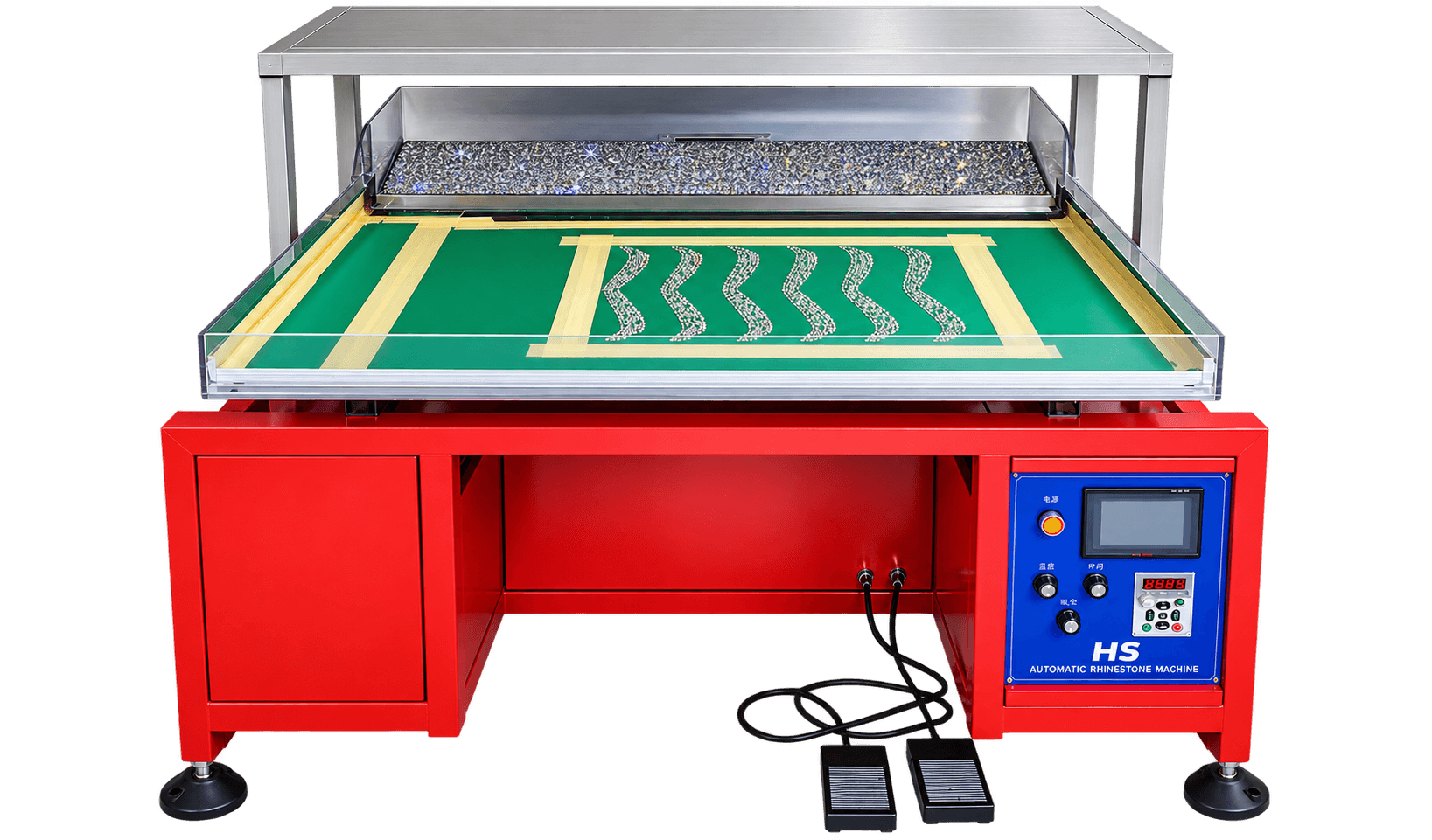 Machine Automatique de Pose de Strass HS PLC 50 × 80 cm