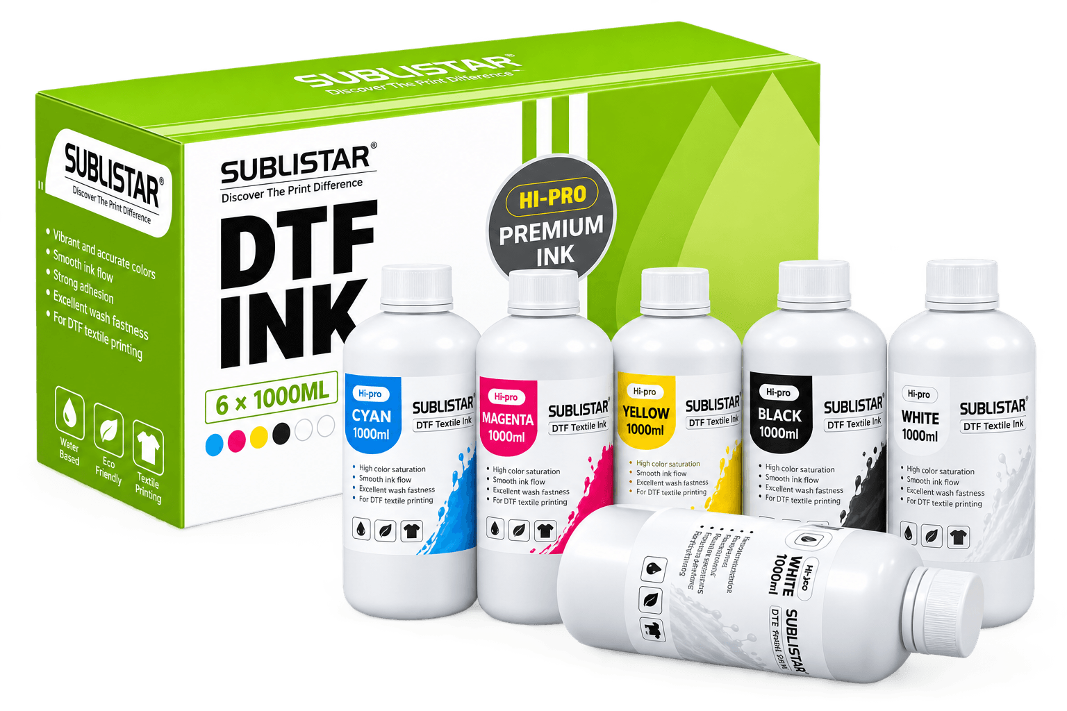 Encre DTF SUBLISTAR Hi-Pro